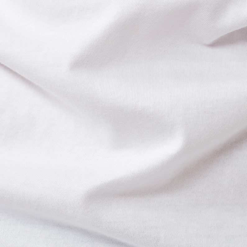 G-Star RAW® Mai T-Shirt White fabric shot