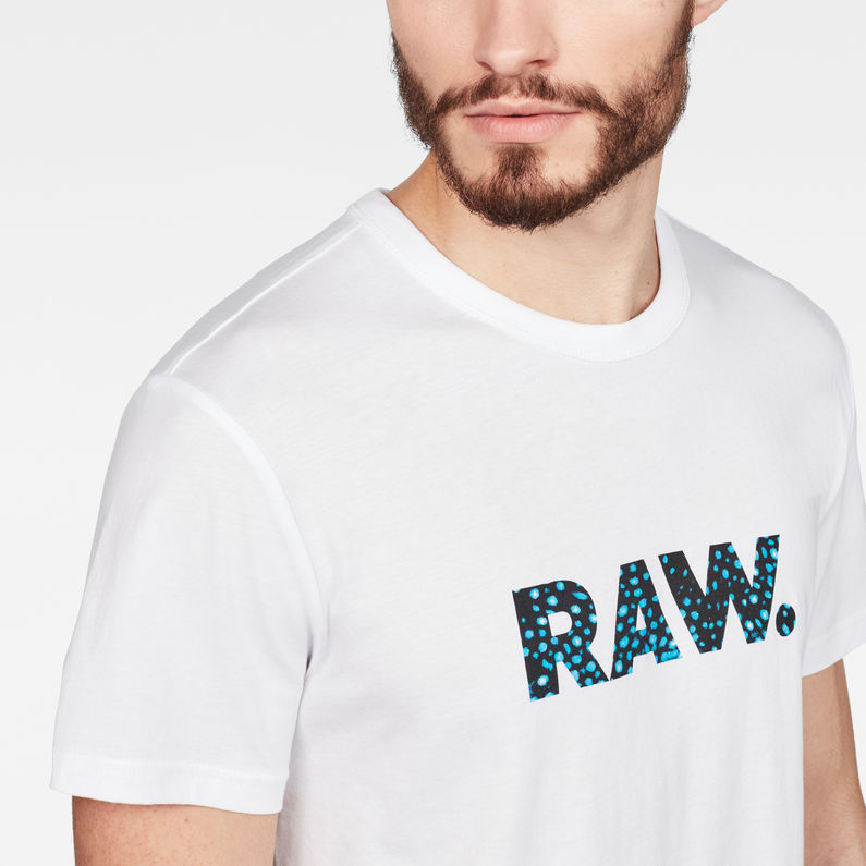 G-Star RAW® Mai T-Shirt White detail shot