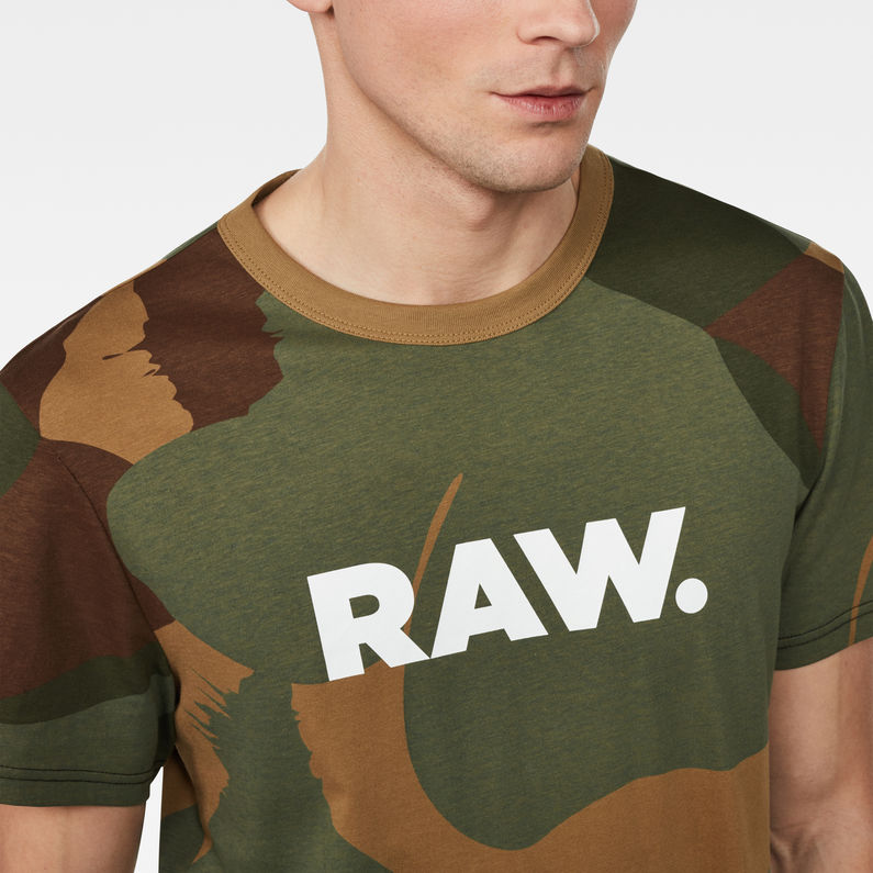 G-Star RAW® Zost MBC T-Shirt Green detail shot