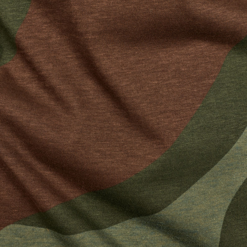 G-Star RAW® Zost MBC T-Shirt Green fabric shot