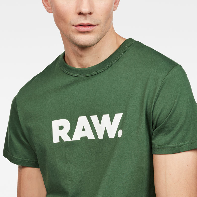 G-Star RAW® Holorn T-Shirt Green detail shot