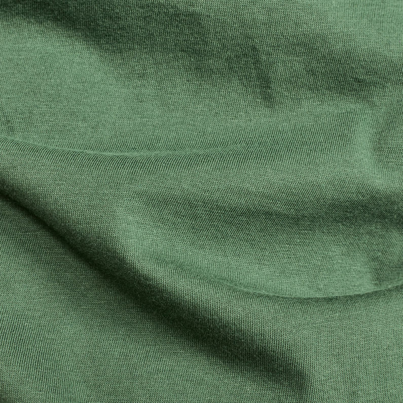G-Star RAW® Holorn T-Shirt Green fabric shot