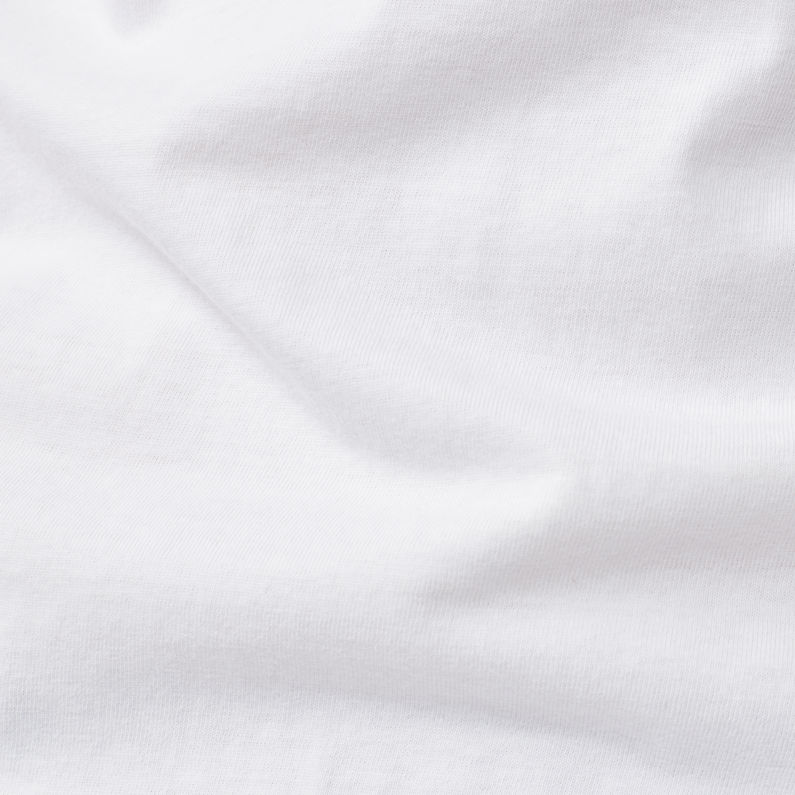 G-Star RAW® Zeabel T-Shirt White fabric shot