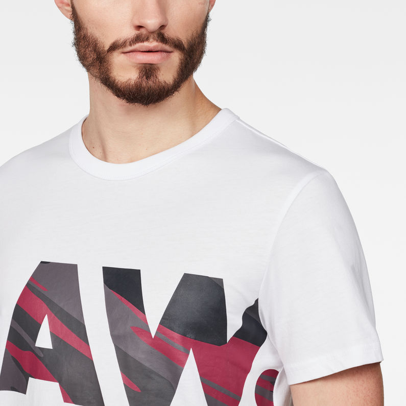 G-Star RAW® Zeabel T-Shirt White detail shot