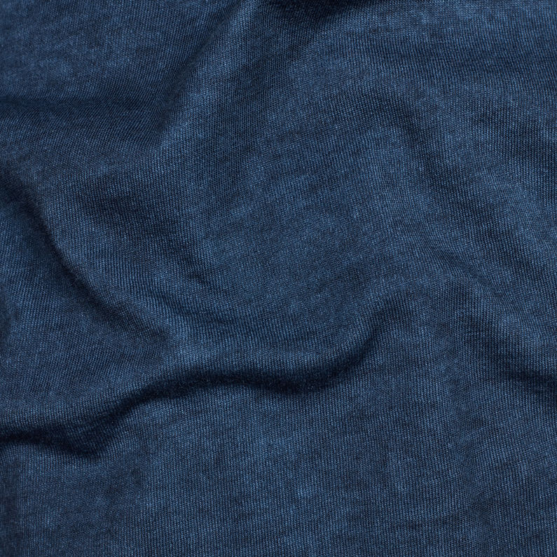 G-Star RAW® Doax V-Neck T-Shirt Dark blue fabric shot