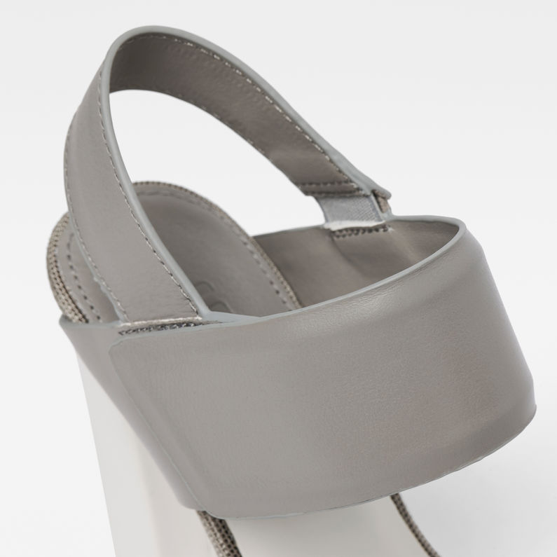 G-Star RAW® Core Strap Sandal Grau detail