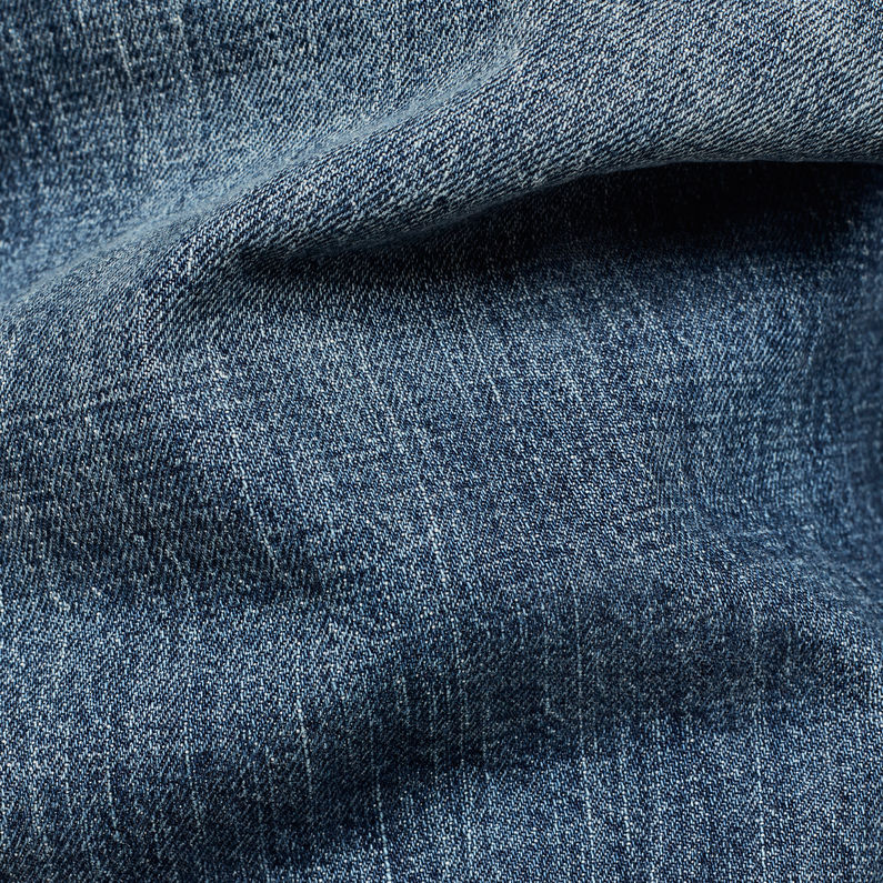 G-STAR® Raw Essentials D-Staq 5-Pocket Mid-Waist Skinny Jeans Mittelblau