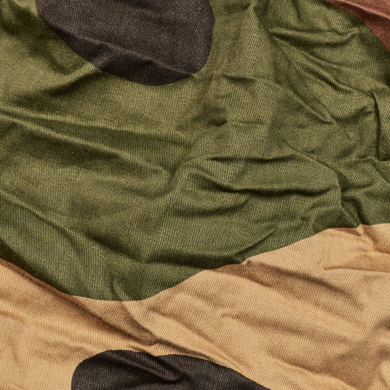 G-Star RAW® Rovic Mix Loose Shorts Green fabric shot