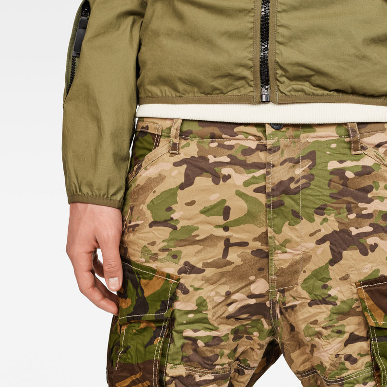 G-STAR® Rovic Mix Short Beige detail shot