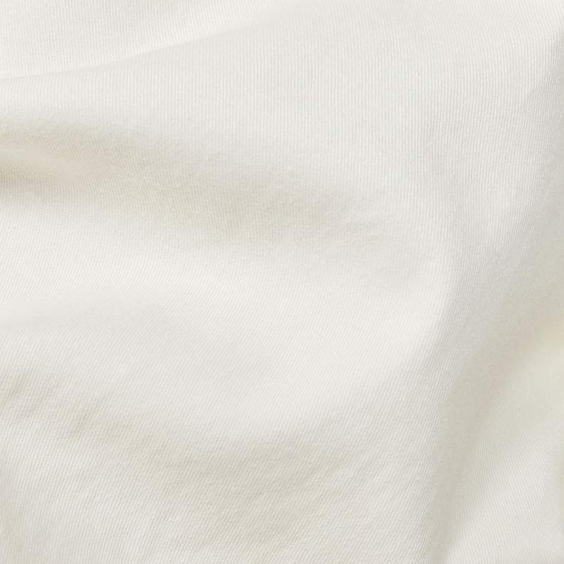 G-STAR® Bronson Mid waist Skinny Chino Blanc fabric shot