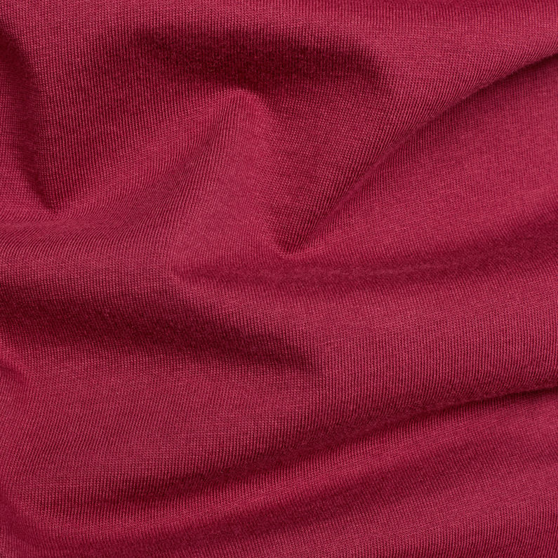 G-Star RAW® Gova T-Shirt Red fabric shot