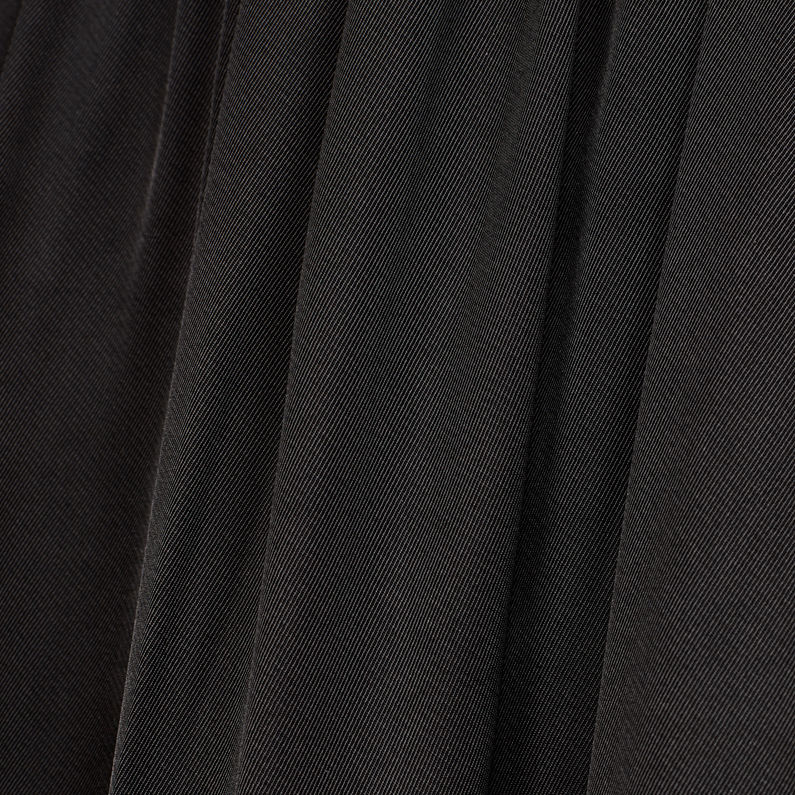 G-Star RAW® G-Star Flared Midi Skirt Black fabric shot