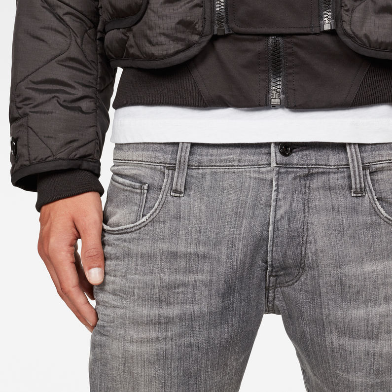 G-STAR® 3301 Deconstructed Skinny Jeans Mittelblau