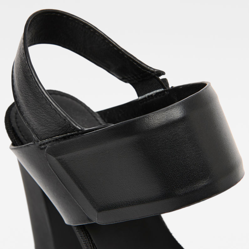G-Star RAW® Core Strap Sandal Negro detail
