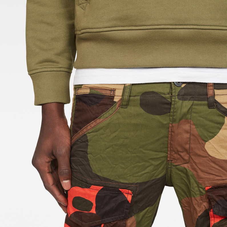 G-Star RAW® Rovic Mix 3D Tapered Green detail shot