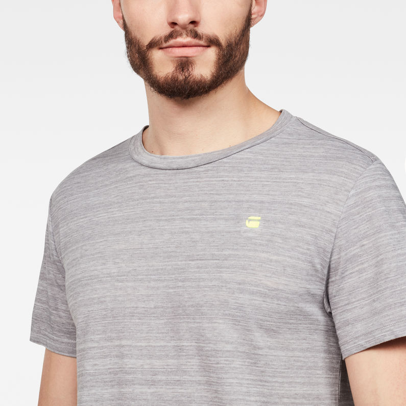 G-Star RAW® New Classic Regular T-Shirt Grey detail shot
