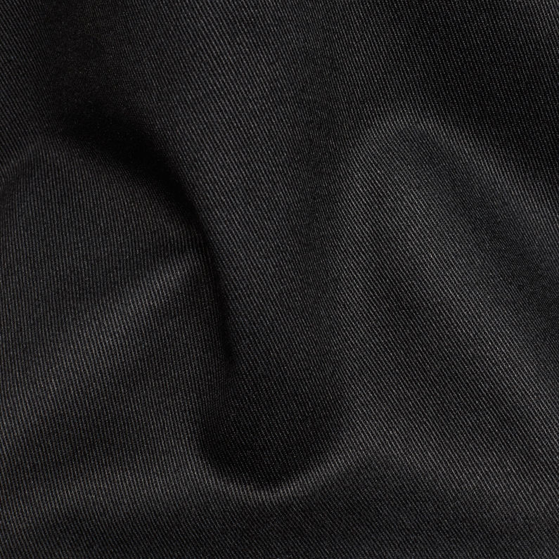 G-Star RAW® Stalt Hybrid Archive Overshirt Noir fabric shot