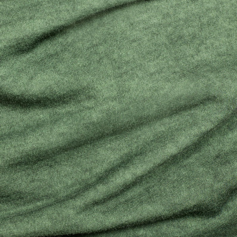 G-Star RAW® Doax V-Neck T-Shirt Green fabric shot