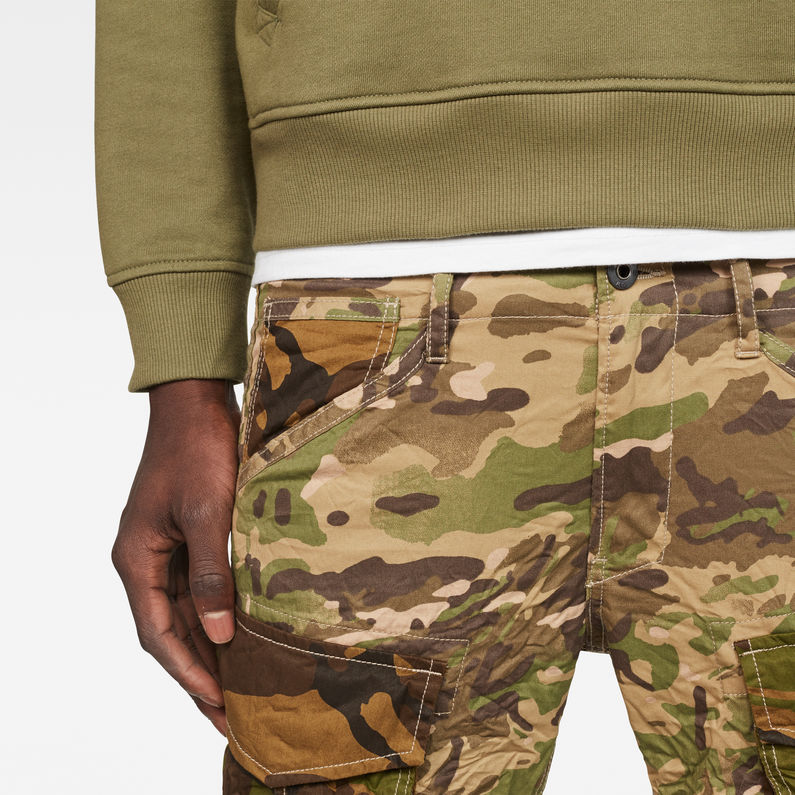 G-Star RAW® Rovic Mix 3D Tapered Pants Beige detail shot
