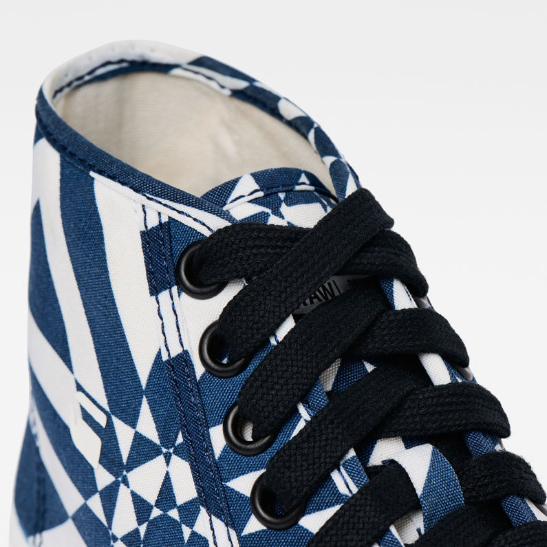 G-Star RAW® Rovulc Mid Sneaker Weiß detail