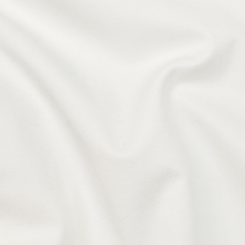 G-Star RAW® Bronson High waist Loose 7/8-Length Chino ホワイト fabric shot