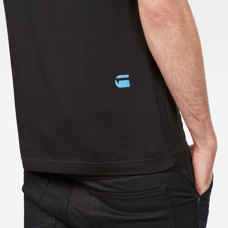 G-Star RAW® Mai T-Shirt Black detail shot