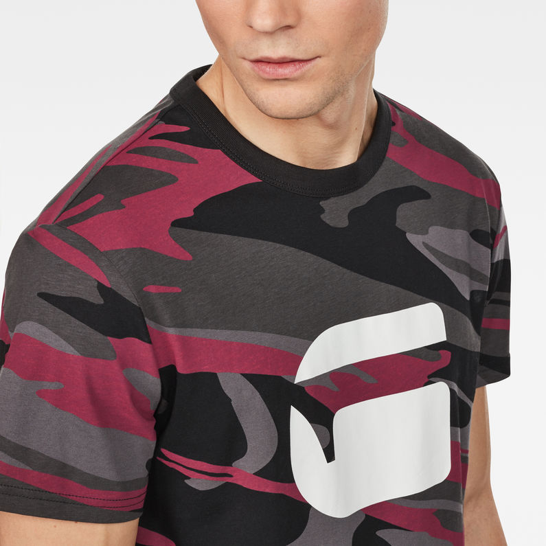 G-Star RAW® Zeabel MC T-Shirt Grey detail shot