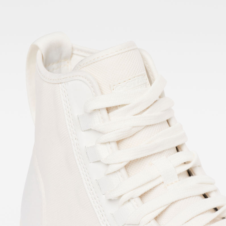 G-Star RAW® Scuba II Mid Sneaker Blanc detail