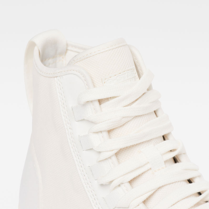 G-STAR® Scuba II Mid Sneaker Blanc detail
