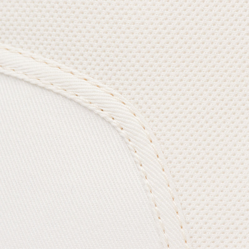 G-STAR® Scuba II Mid Sneaker White fabric shot