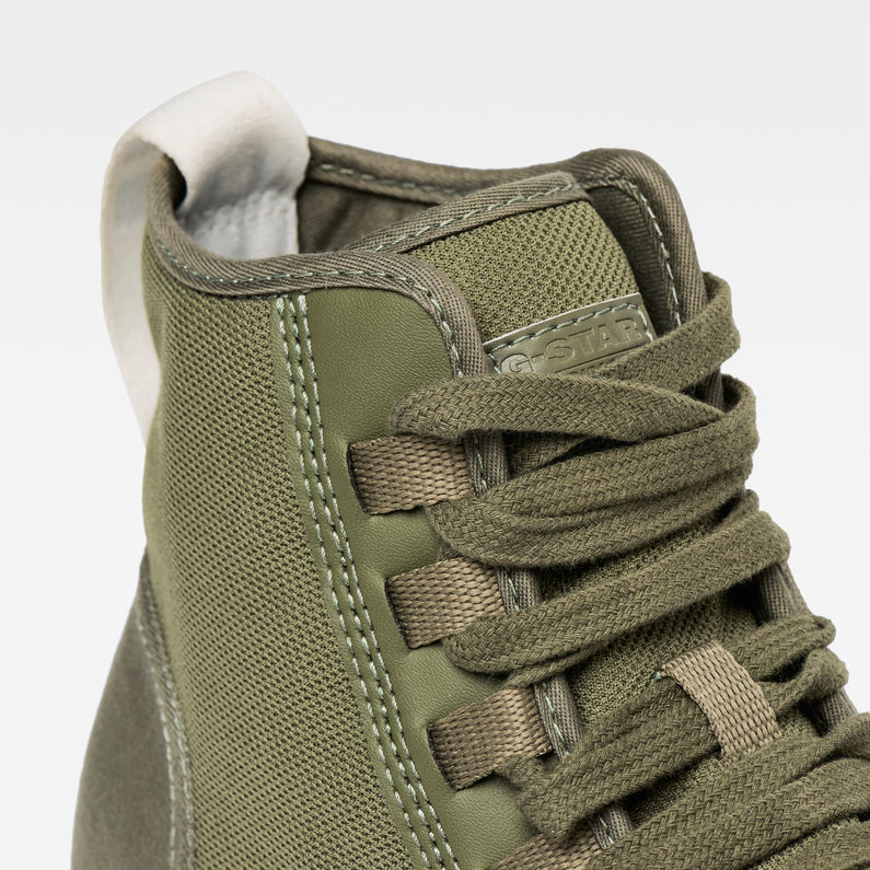 G-Star RAW® Scuba II Mid Sneaker Green detail