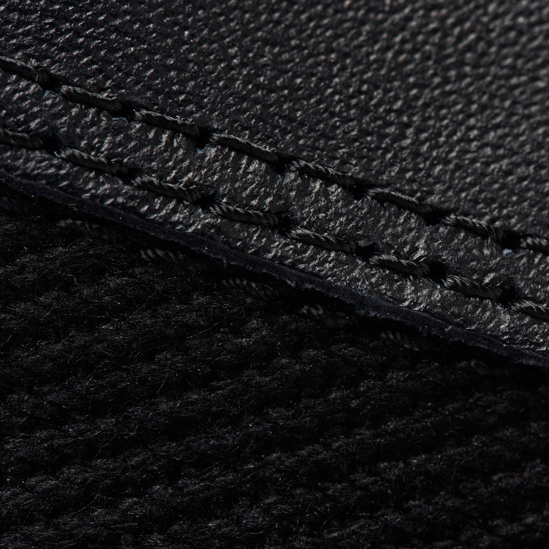 G-Star RAW® Strett Low Sneaker Black fabric shot