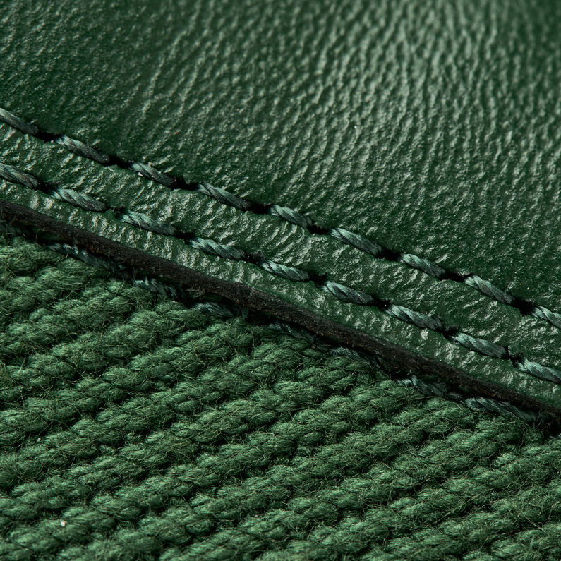 G-Star RAW® Strett Low Sneaker Green fabric shot
