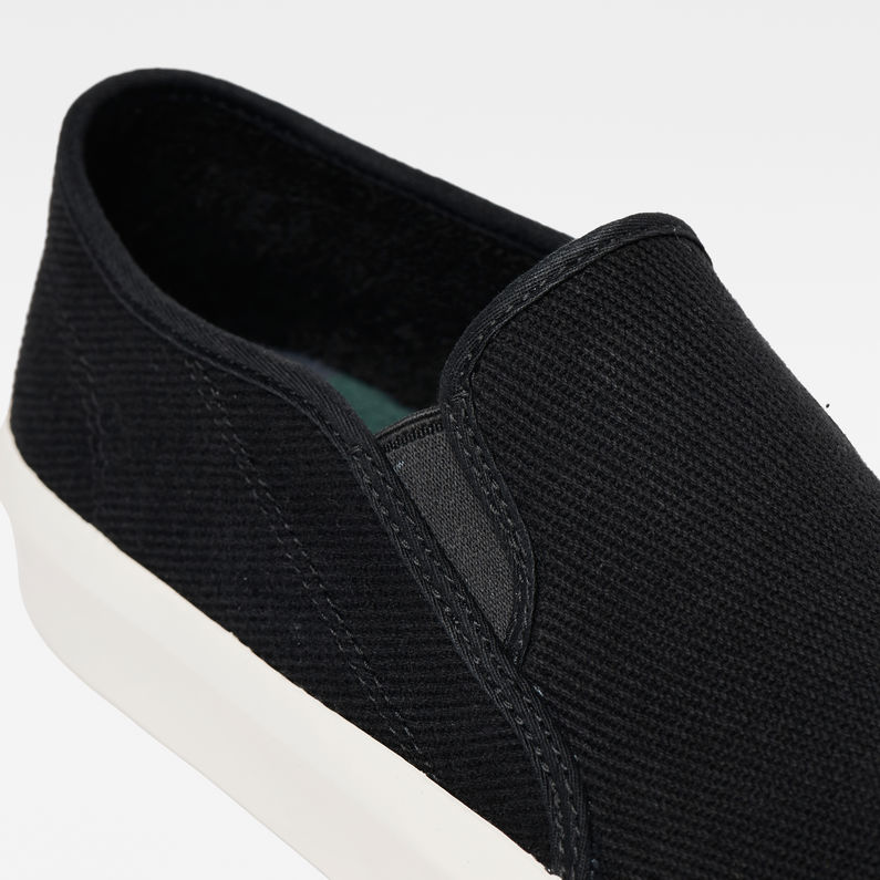 G-Star RAW® Strett Slip-On Sneaker Black detail