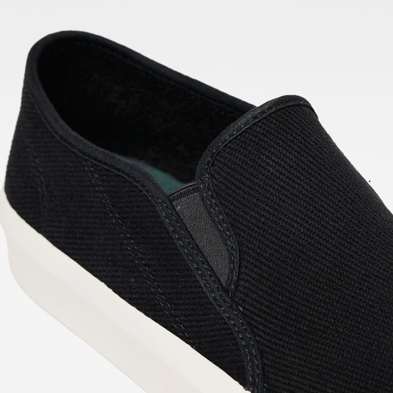 G-STAR® Strett Slip-On Sneaker Negro detail