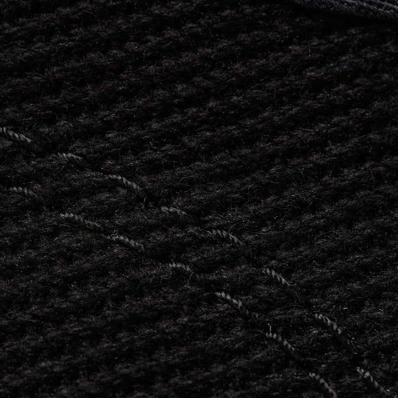 G-STAR® Strett Slip-On Sneaker Noir fabric shot