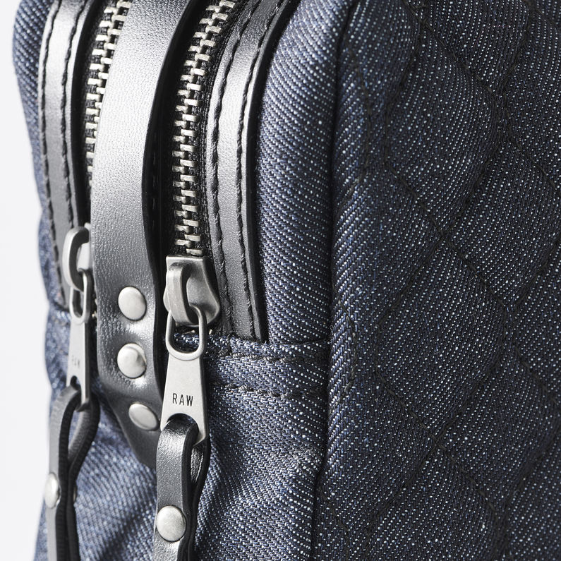 G-Star RAW® Mozoe Small Shoulder Bag Azul oscuro inside view