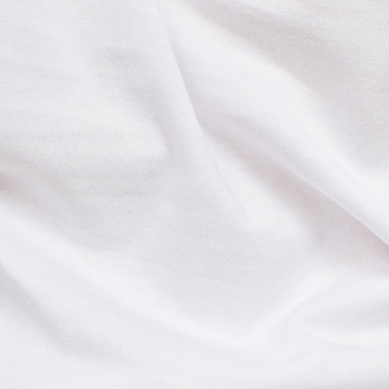 G-Star RAW® Selce T-Shirt Weiß fabric shot
