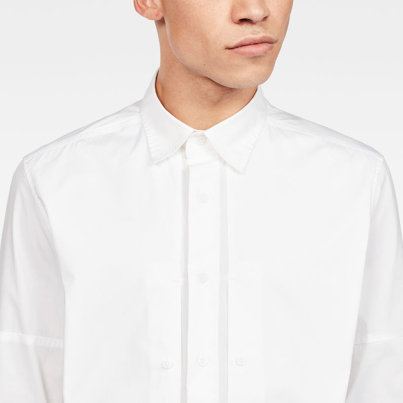 Rackam Straight Shirt | White | G-Star RAW® AU