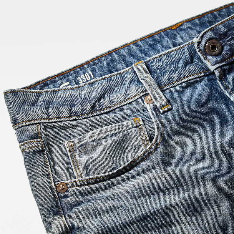 G-Star RAW® 3301 Straight Jeans Medium blue