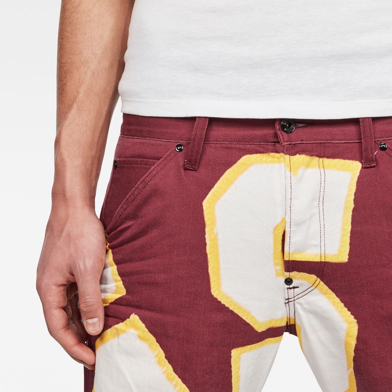 G-STAR® 5622 3D Tapered Color Jeans Red