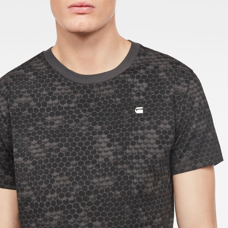 G-Star RAW® Classic Hoc T-Shirt Grey detail shot