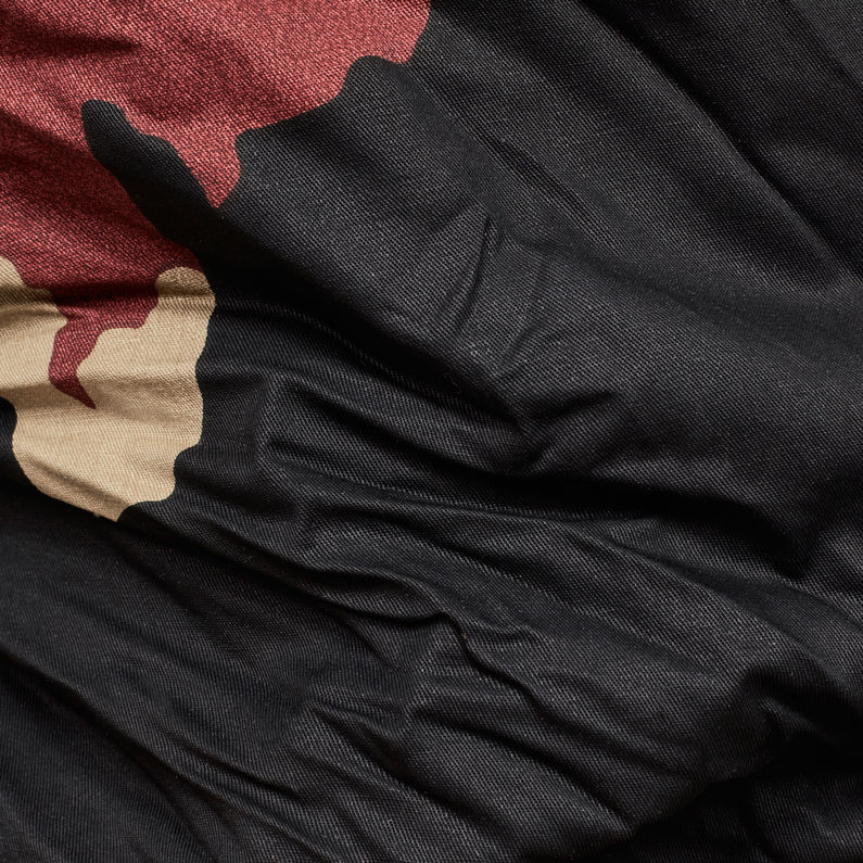 G-STAR® Rovic Loose Shorts Zwart fabric shot