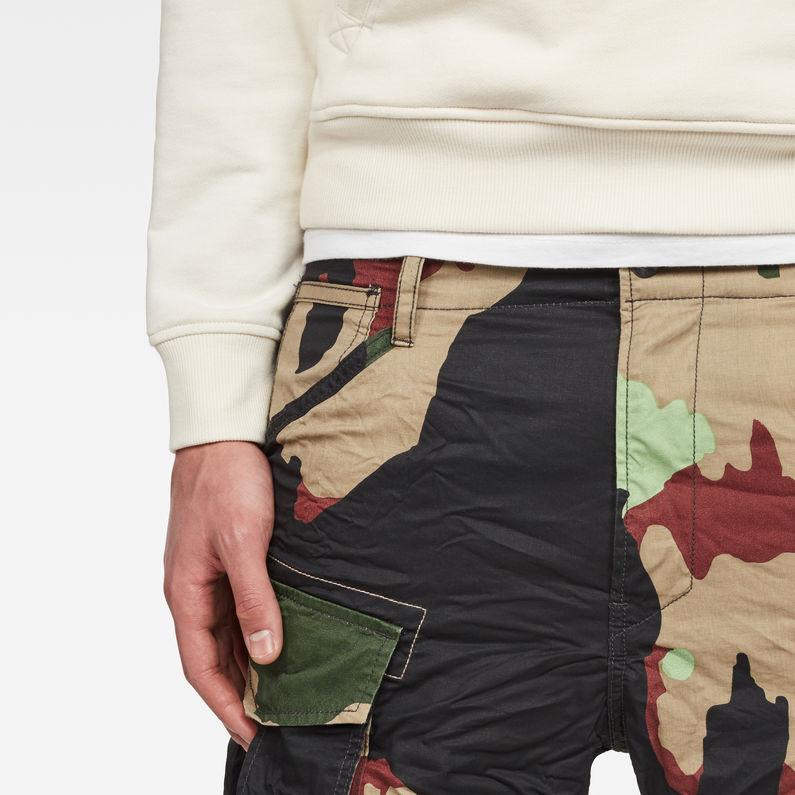 G-STAR® Rovic Loose Shorts Black detail shot