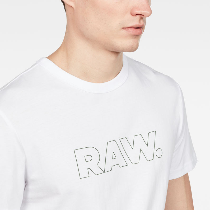 G-Star RAW® Tifa T-Shirt White detail shot