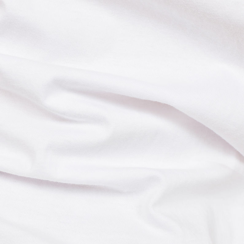 G-Star RAW® Tifa T-Shirt White fabric shot