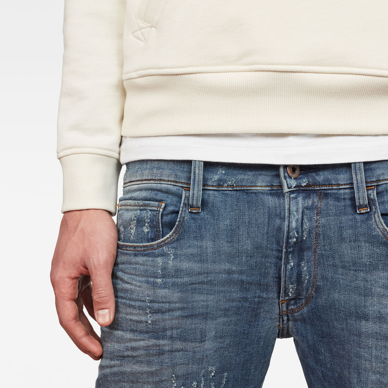 G-Star RAW® 3301 Deconstructed Skinny Jeans Medium blue