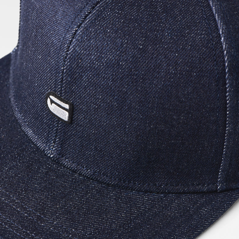 G-STAR® Data Snapback Cap Bleu foncé