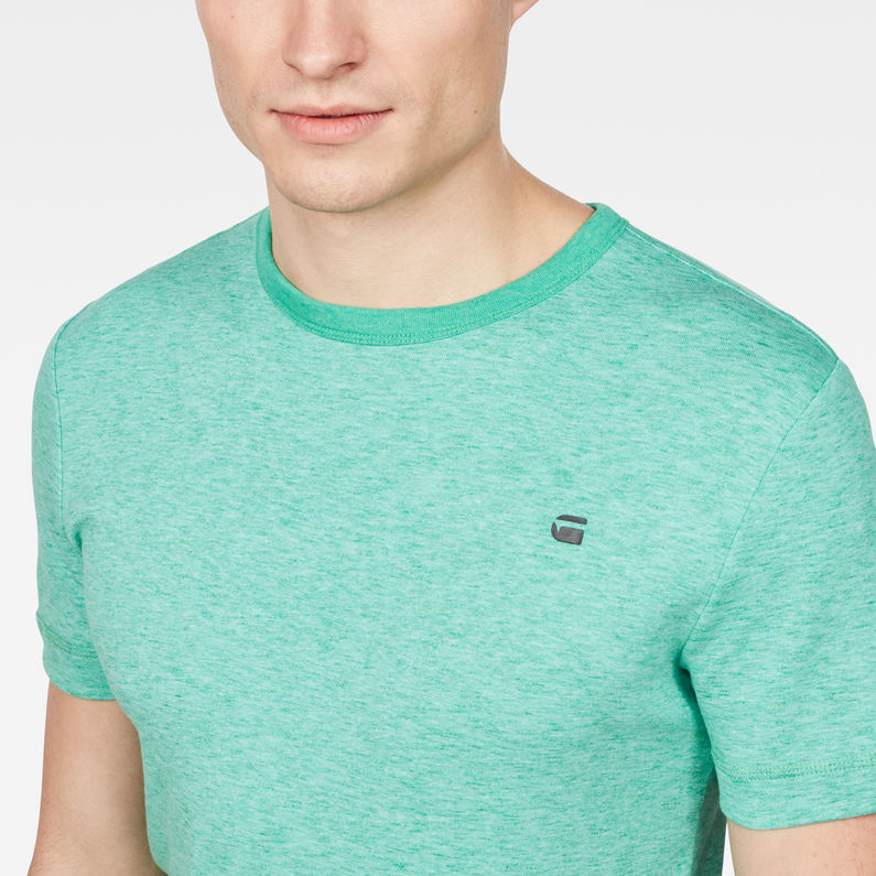 G-Star RAW® Raw Correct Unstand T-Shirt Green detail shot