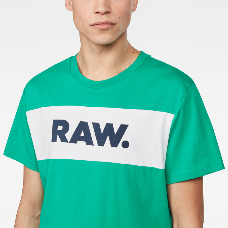 G-Star RAW® Bellar T-Shirt Green detail shot